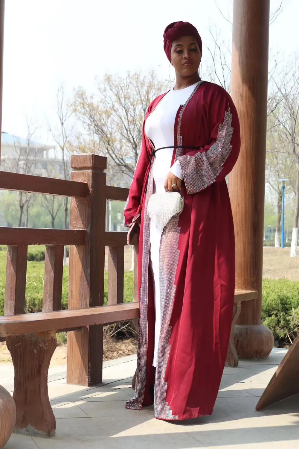 Длинное платье Abaya в Дубае для женщин мусульманок кимоно кафтановое вечеринок с