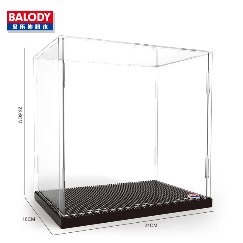 Balody мини Конструкторы мультфильм аукцион цифры дисплей коробка пылезащитный