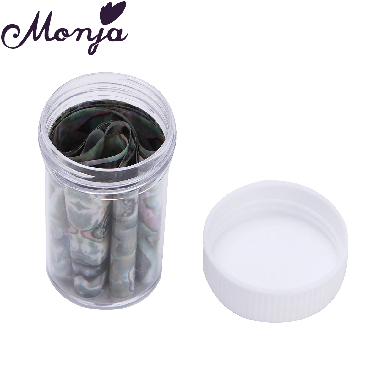 Monja 4*100 см дизайн ногтей трещина Seashell стиль фольга звездное небо клей для наращивания ресниц переводная наклейка УФ-Полировка наконечник 3D DIY простая печать наклейка обертывания