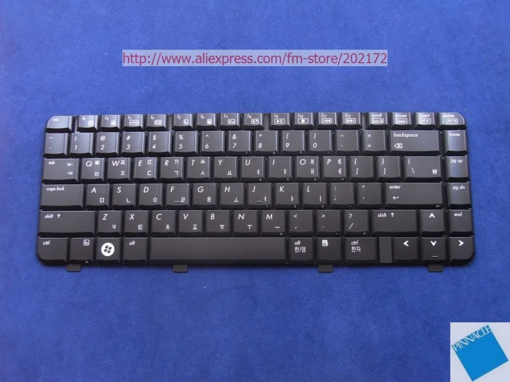 Совершенно новая черная клавиатура для ноутбука V061130BS1K 90.4F507 HP Pavilion DV2000 V3000 V3100