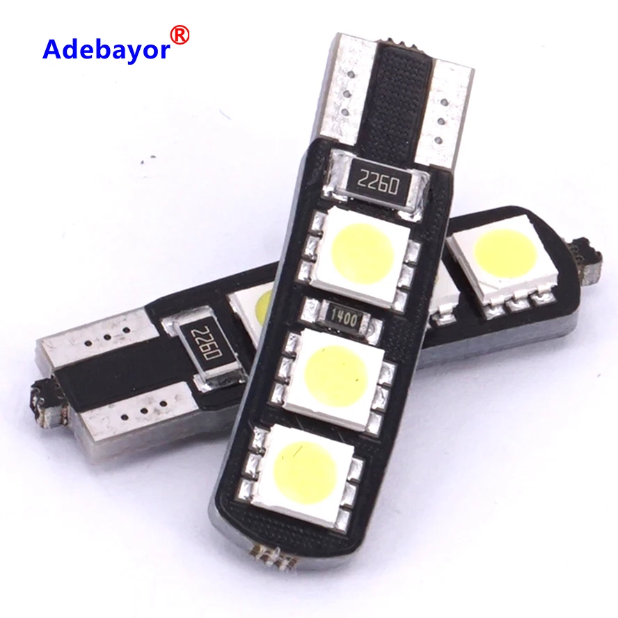 10x T10 W5W 194 5050 6 светодиодные лампы canbus яркие лампы|5050 canbus|car lightbulb led |