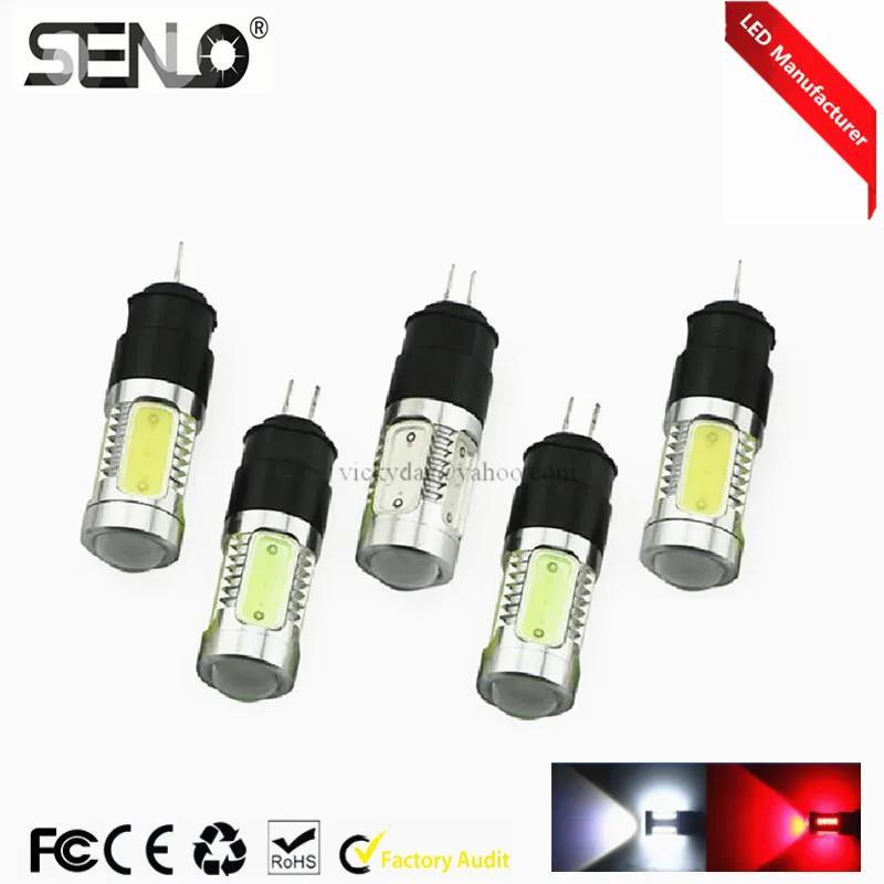 Скрытый белый 6000k G4 PHp24w led DRL светильник Лампа 7 5 W Противотуманные Фары Светильник