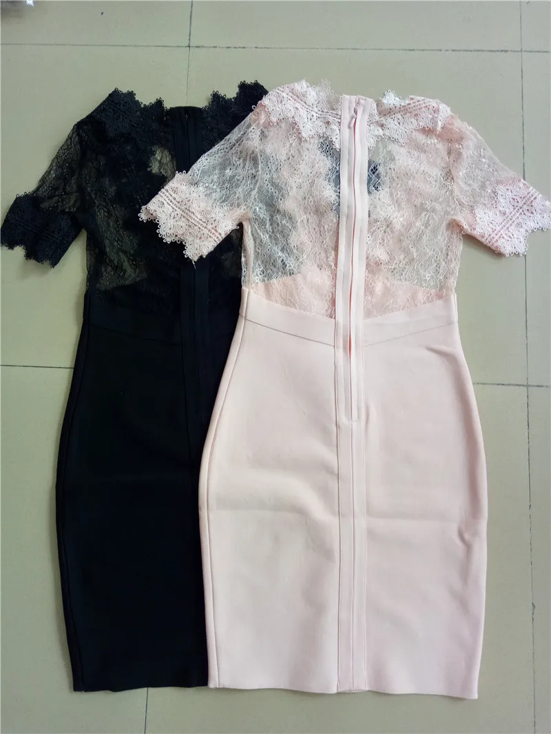 Сексуальное Бандажное облегающее черное платье лето 2017 женские праздничные