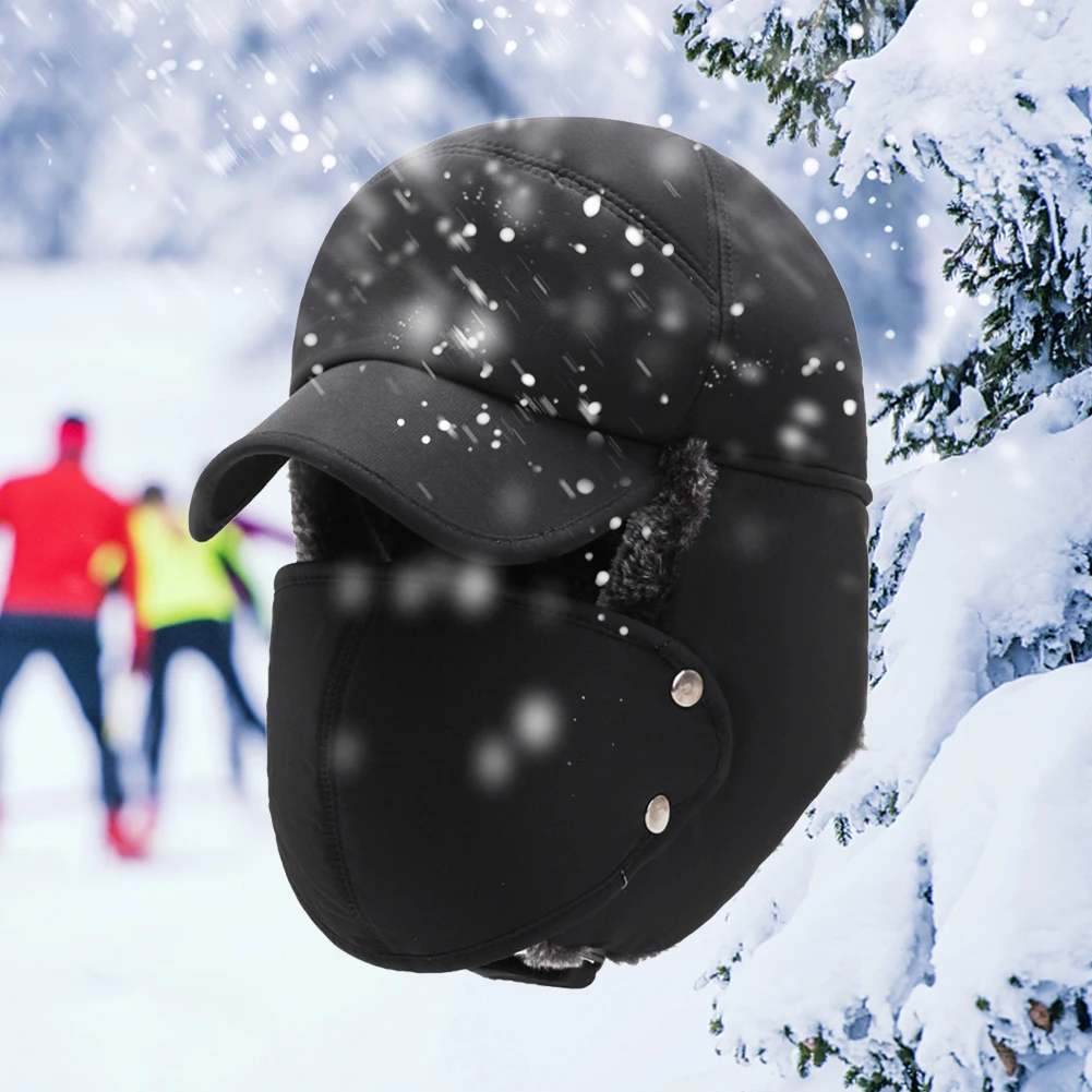 Coldproof мужские и женские шапки, шапка s Маска, набор наушников, утолщенная теплая зимняя шапка для активного отдыха на велосипеде, ветрозащитная хлопковая шапка, Охотничья Шапка, маски