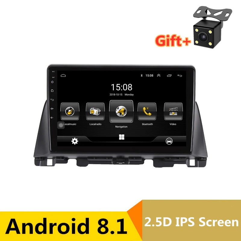 10,1 дюймов Android 8,1 автомобильный dvd-плеер gps для KIA K5 OPTIMA- аудио Радио стерео навигатор с bluetooth wifi