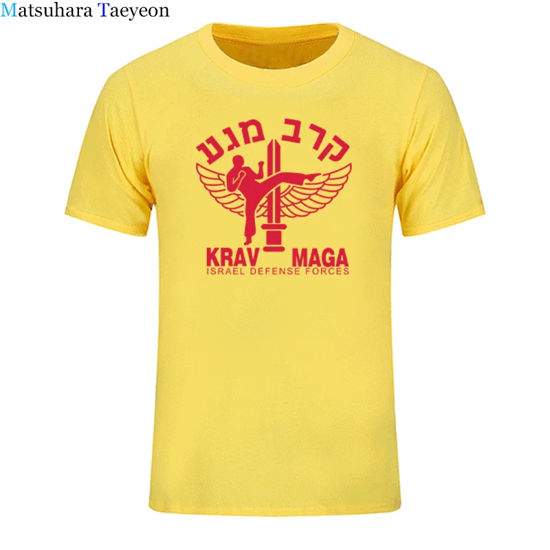 15 Мужская футболка с коротким рукавом, новинка, Israel Krav maga, футболки для мужчин, хлопок, Летний стиль, короткий рукав, Defense Force, футболка, топы - Цвет: 15