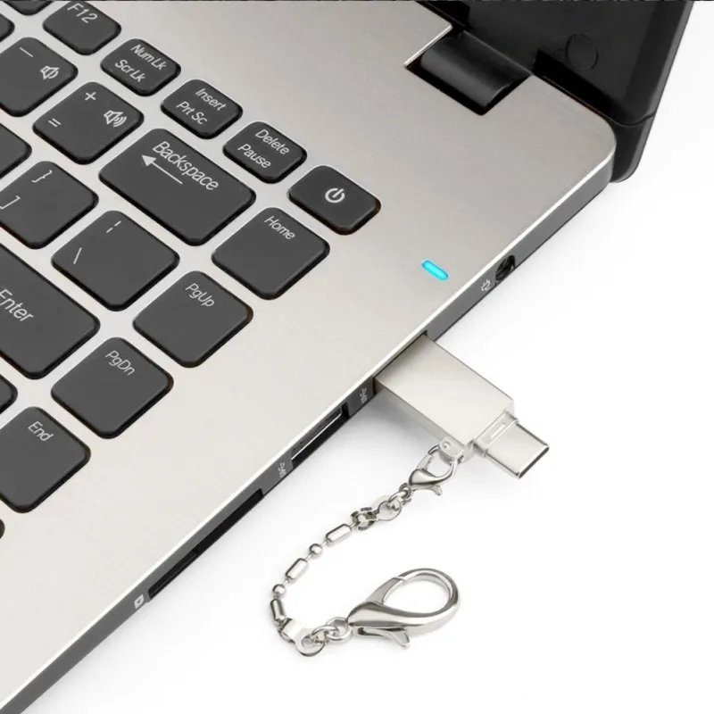 Usb 3,1 type C Алюминиевый Otg телефон мульти карта памяти ридер адаптер кардридер для Micro Sd/tf Microsd компьютер ноутбук