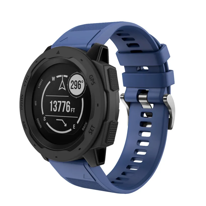 CARPRIE быстросъемный силиконовый смарт-браслет ремешок для часов Garmin Instinct спортивные часы сменный аксессуар 81119