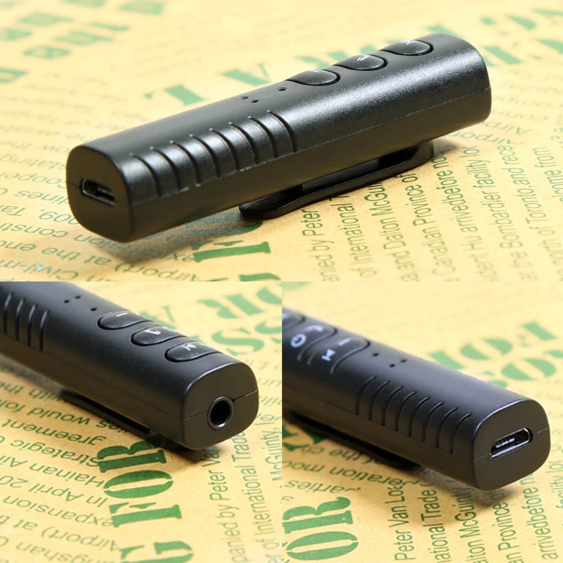 Bluetooth беспроводной клип Тип Бесконтактный для музыки мини аудио приемник 3 5 мм