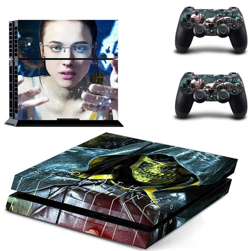 GYTM2587 Death Stranding PS4 Кожа Наклейка виниловая для sony Dualshock Playstation 4 консоль и контроллеры PS4 Кожа Наклейка - Цвет: GYTM2587