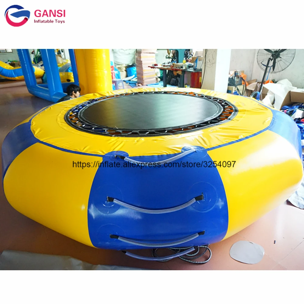 Надувной батут для прыжков в парк аттракционов диаметром 3 м надувной аквапарка