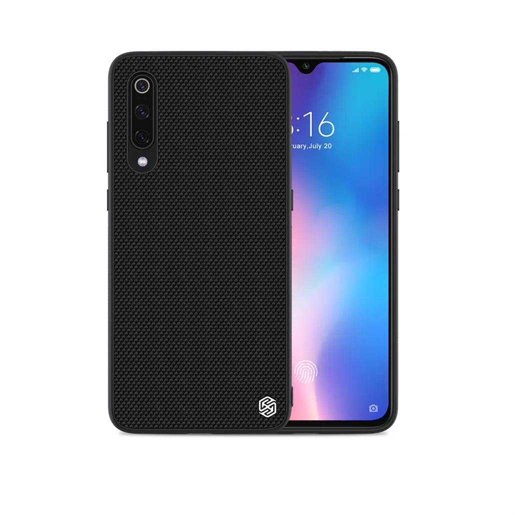 Чехол для Xiaomi Mi 9 NILLKIN Текстурированный чехол из нейлона Прочный нескользящий тонкий и светильник задняя крышка для Xiaomi Mi 9 Explorer
