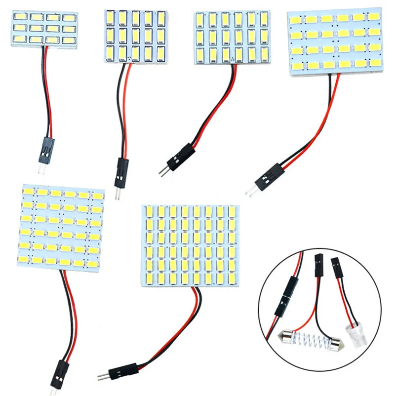 COB 5730 SMD авто внутренняя отделка Festoon BA9S DC T10 W5W лампа для багажника Встраиваемая