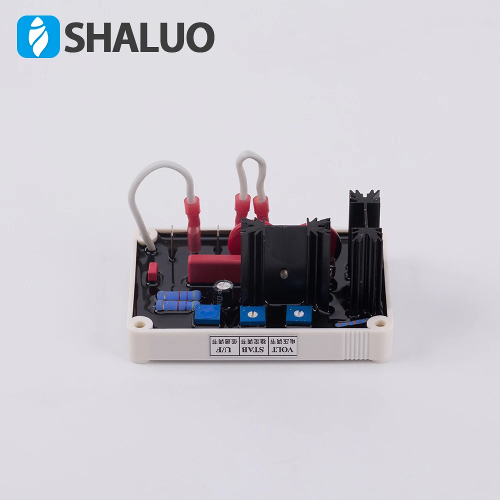 SHALUO однофазный AVR бесщеточный генератор переменного тока автоматический