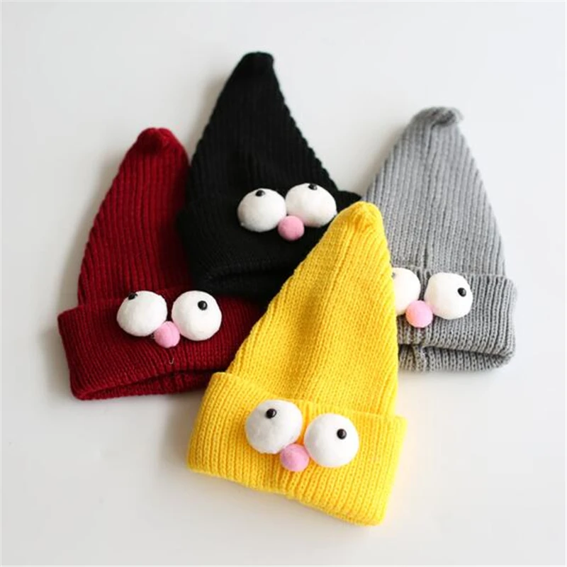 7 цветов Осень-зима шерсть вязаные очень мягкие детские шапки высокоэластичная