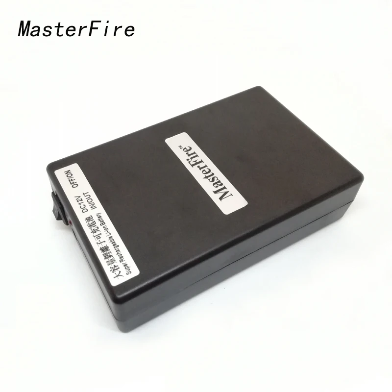 Перезаряжаемый литий-ионный аккумулятор MasterFire DC 12 В 9800 мА · ч для камеры