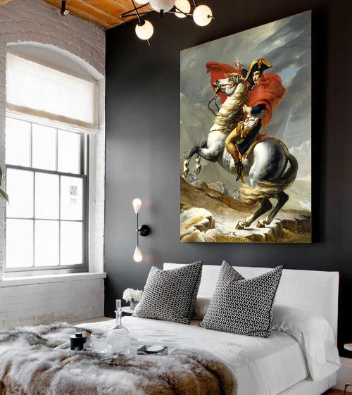 Французский король Наполеон холст живопись маслом домашний декор настенные