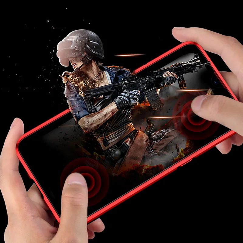 Двухсторонний чехол из закаленного стекла для OPPO R17 Pro 360 поглощающий