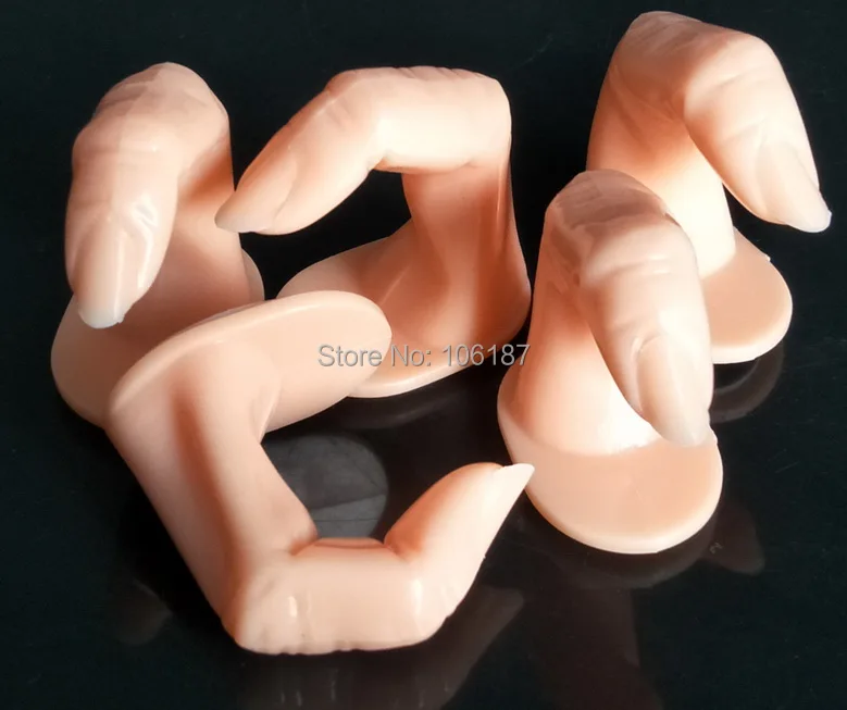 Модные искусственные профессиональные Пальцы для обучения Нейл Арту 10 шт.|professional