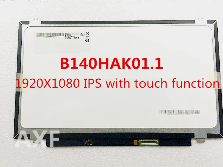 Бесплатная доставка оригинальный экран для B140HAK01.1 14 0 FHD 1920X1080 сенсорный