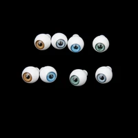 4 pairs round acrylic doll eyes eyeballs 8mm multicolor ojos movibles eyeball plastic eye scrapbook doll accessories