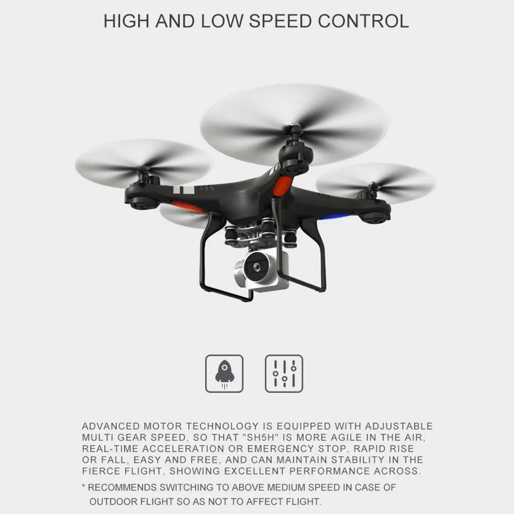 Интеллектуальный Дрон Hover Wifi FPV 480 P/1080 P HD камера фиксированная высота 3D