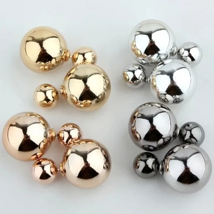 Новое поступление супер модные элегантные металлические двойные лицевые