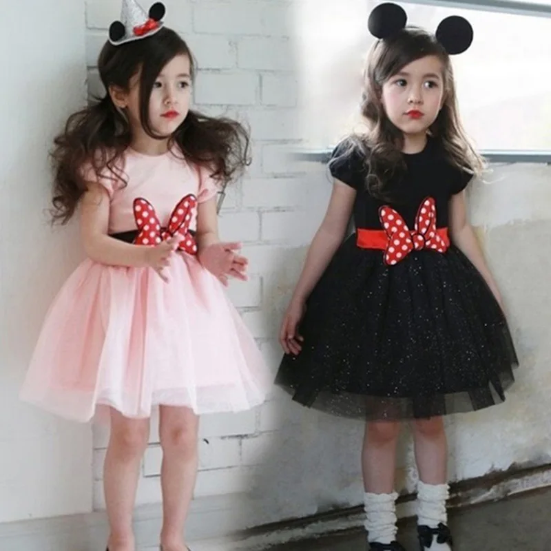 Комплекты с платьем пачкой Минни для девочек балетный костюм на Хэллоуин
