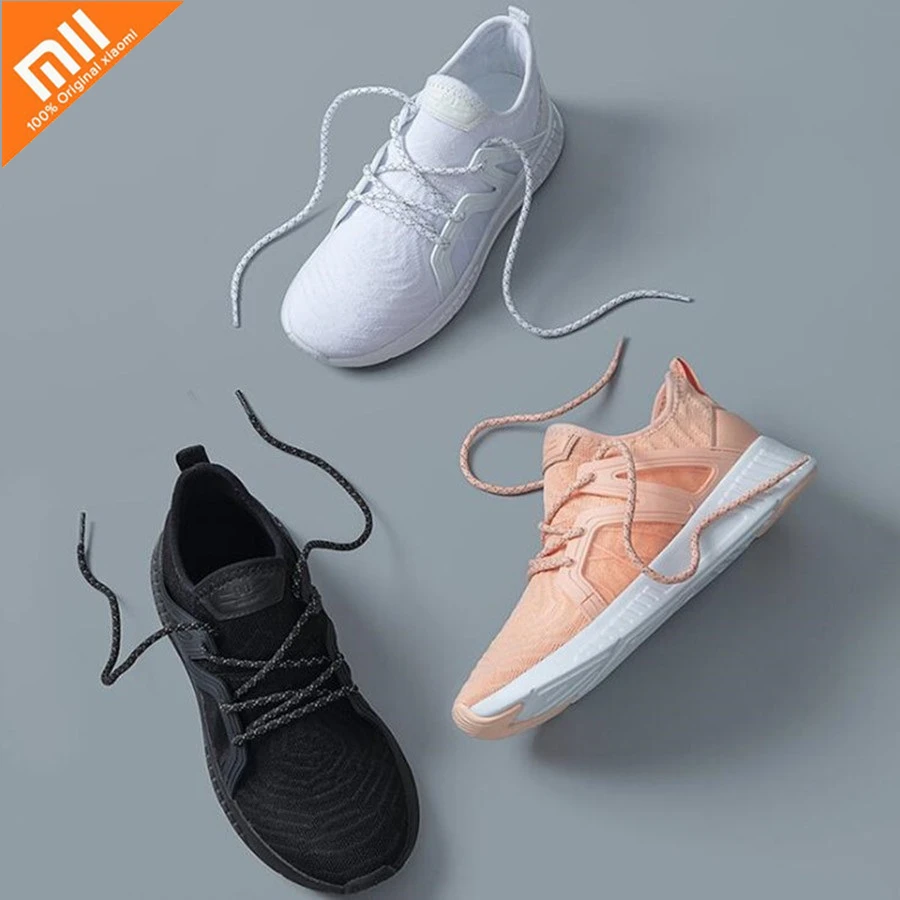 Xiaomi Mijia youpin 90-piece Siamese Running Shoes women's sports shoes surrounded by TPU and high quality smart skin | Спорт и