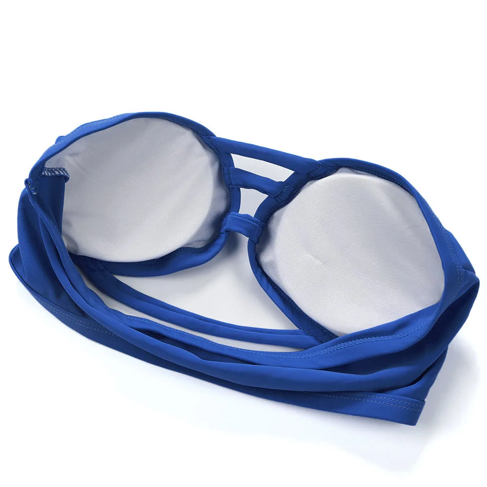 Бандо Сетки Клетке Комплект Бикини 2017 Сексуальные Купальники Женщины Высокой