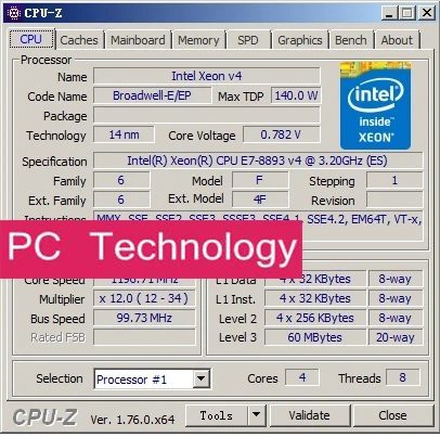 Оригинальный процессор Intel Xeon QS 4 ядра 3 20 ГГц 60 Мб 14 нм E7 8893v4 1 год гарантии для