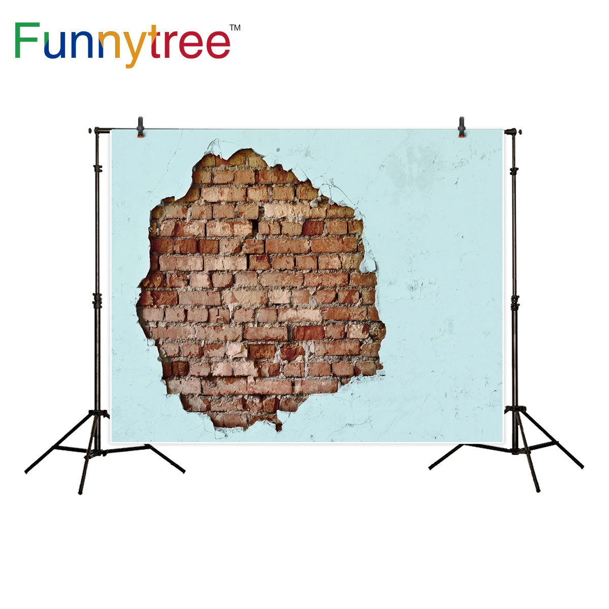 

Фотофон Funnytree с изображением поврежденной кирпичной стены