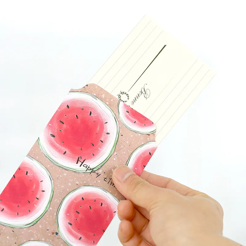 50 шт./лот hello фруктовый Подарочный пакет бумажный конверт для детей на день