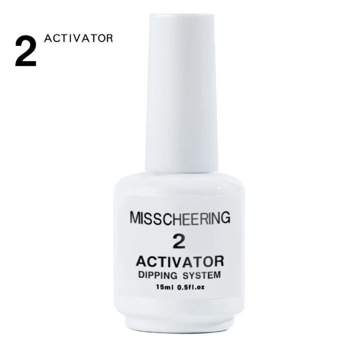 Activator 4 в 1 блестящая пудра, лазерная пудра для ногтей, наращивание для маникюра, резьбы, без лампы, средство для удаления пыли, декоры для ногтей - Цвет: Activator