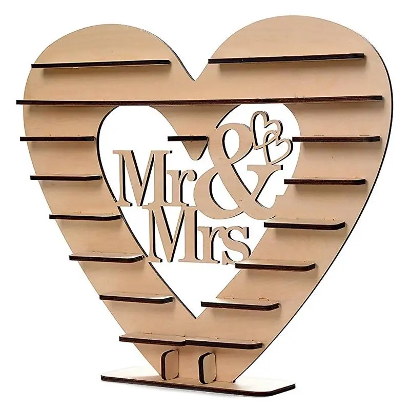 Деревянный дисплей для дерева AsyPets Mr & Mrs подставка украшения свадьбы 30|mr mrs wooden|mr