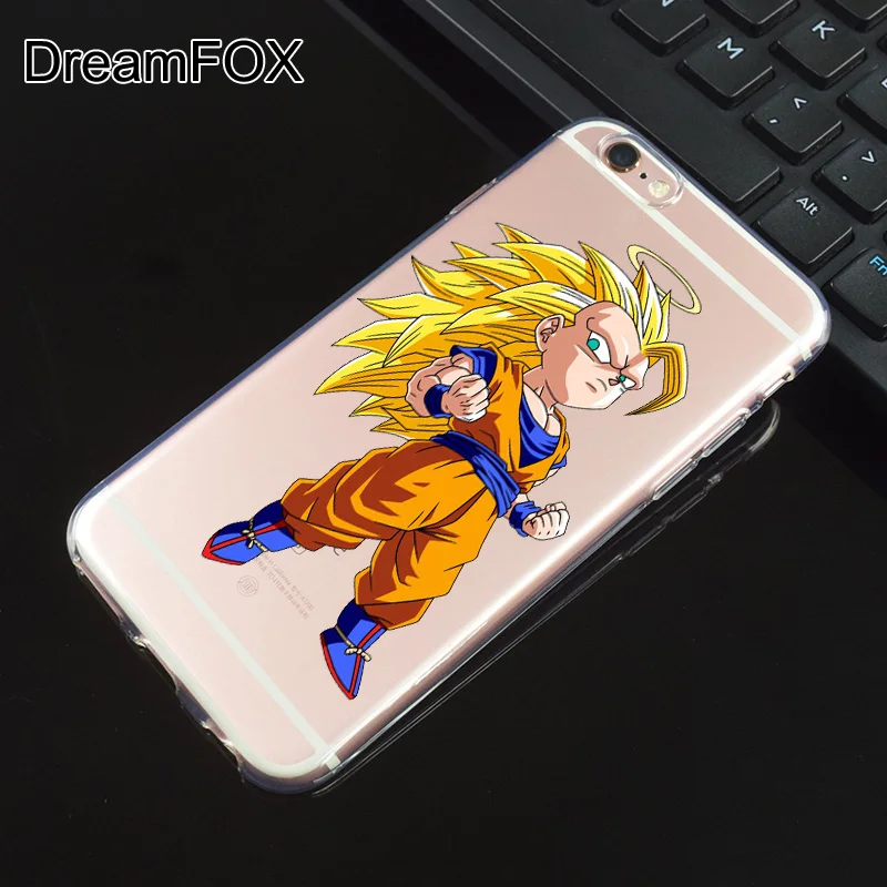 L033 Dragon Ball Goku Мягкий ТПУ силиконовый чехол для Apple iPhone 11 Pro X XR XS Max 8 7 6 6S Plus 5 5S SE 5C 4 4S |
