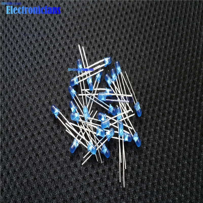 Супер яркий светодиод 5 В 100 шт. мм синий цвет|led 5mm blue|led 5mm100pcs led |