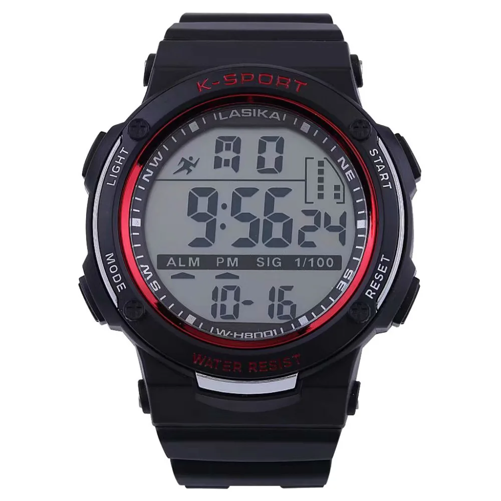 Multi function светящиеся водостойкие спортивные часы модные электронные часы Мода подарок мужские часы спортивные часы для улицы AD