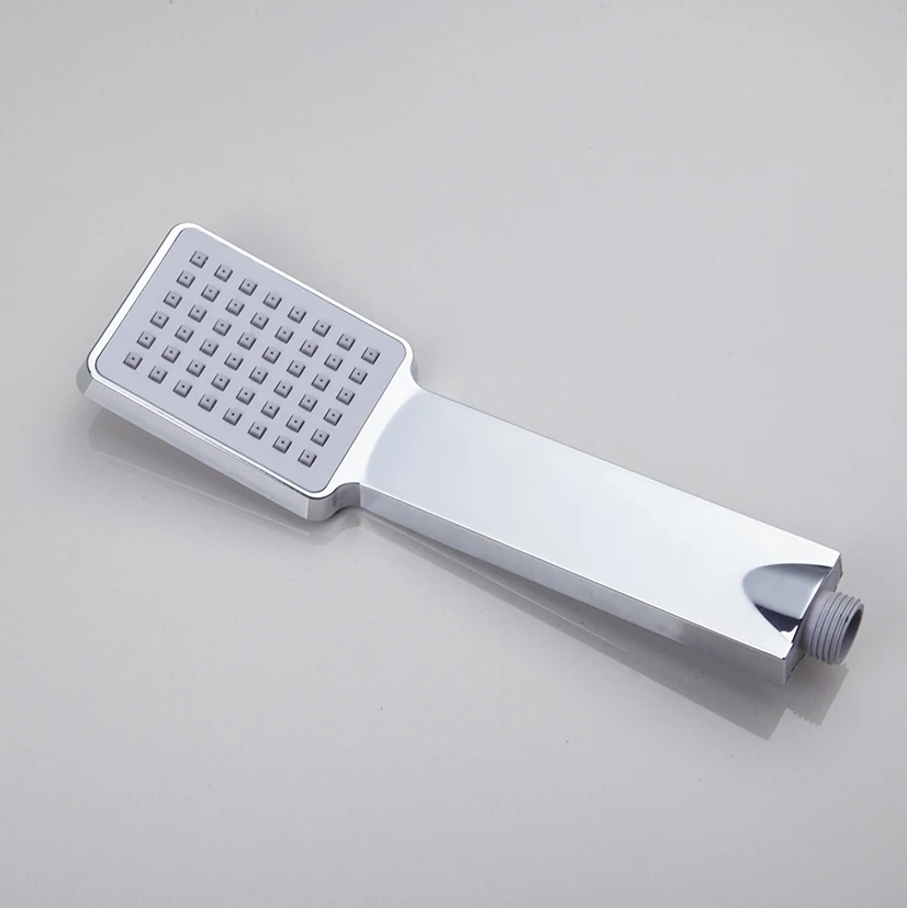 Светодиодные настенные дождевые смесители для душа KEMAIDI роскошный квадратный