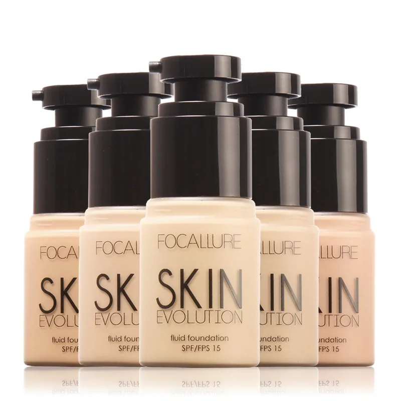 FOCALLURE основа для лица макияжа жидкий увлажняющий консилер контроль масла