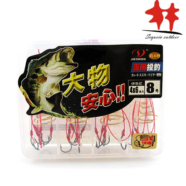 NEW 2014 Brand Explosive Hook Bomb For Fishing Hooks Super Tough Light Tiny Sharp Tip Made Japan Overlord Bundle Bom Barbed 8PCS | Спорт и