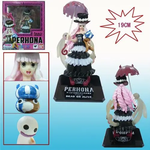free shipping japan anime one piece ghost princess Perona pvc figure b1536|figuring out time cards|figure seriesfigure heels |