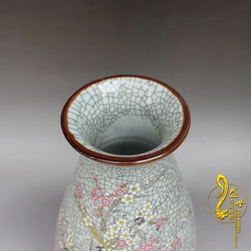 Porcelain Jingdezhen porcelain pastels cracked from time to reported hi vases home Decoration | Дом и сад