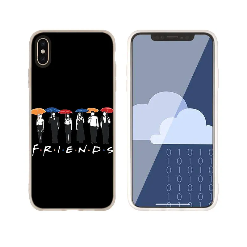 Чехол Perk coffee friends tv для iphone XS 11 Pro Max XR X 10, чехлы для телефонов iphone 7 8 Plus 6s 5 4s - Цвет: picture 01