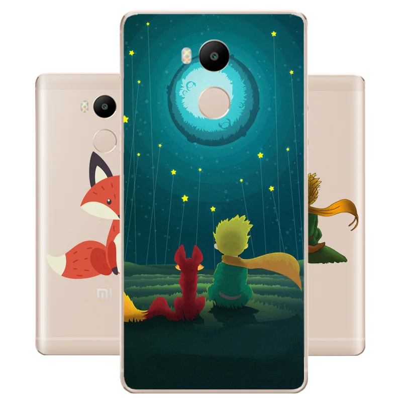DREAMFOX M527 Маленький принц и лиса Мягкий ТПУ силиконовый чехол для Xiaomi Redmi Note 3 4 5 Plus 3S