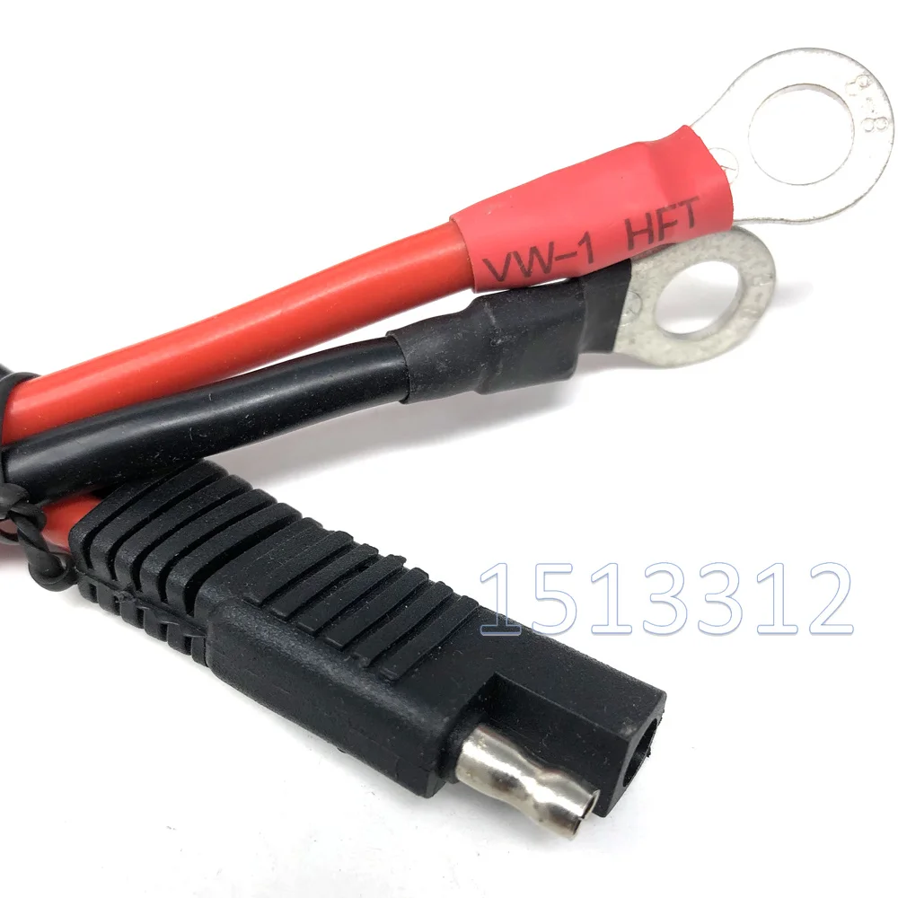 10AWG 30 см SAE к уплотнительному кольцу клеммный жгут 2 штырь быстроразъёмного