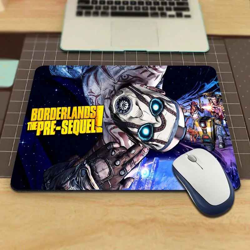 MaiYaCa уникальный дизайн borderland Противоскользящий ноутбук PC Me коврик размер 18x22 см 20x25 см и 25x29 см не Блокировка края коврик для мыши - Цвет: 25x29cm