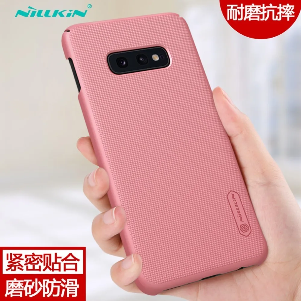Rose Для samsung Galaxy S10e чехол Nillkin Матовый Щит Жесткий чехол для samsung Galaxy S10e s10 lite 5,8'' - Цвет: Rose
