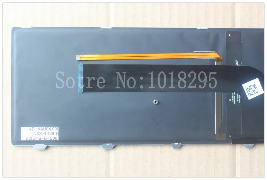 Новая клавиатура для ноутбука Dell Inspiron 15-7000 7537 серии FR/French с подсветкой 09RFW6 SN8221BL |