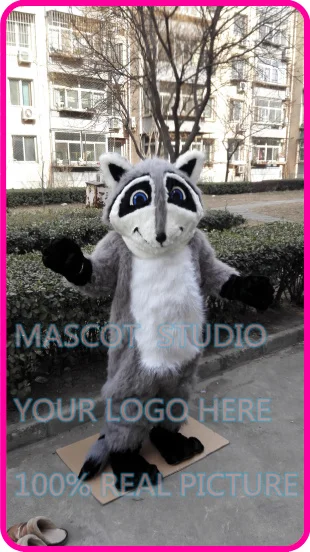Костюм талисман Рики енот маскарадный костюм тематический карнавальный mascotte